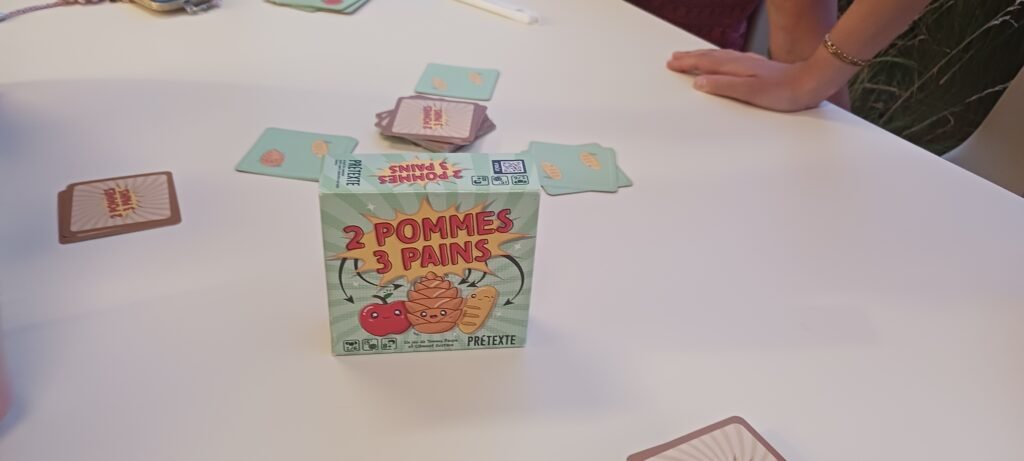 Retour sur notre dernière soirée jeux avec 2 pommes 3 Pains.