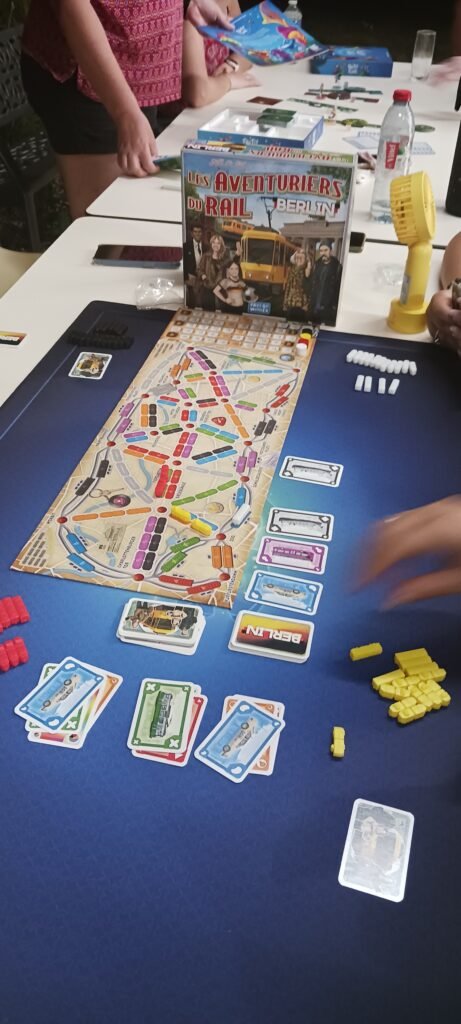 Retour sur notre dernière soirée jeux avec les aventuriers du rail Berlin