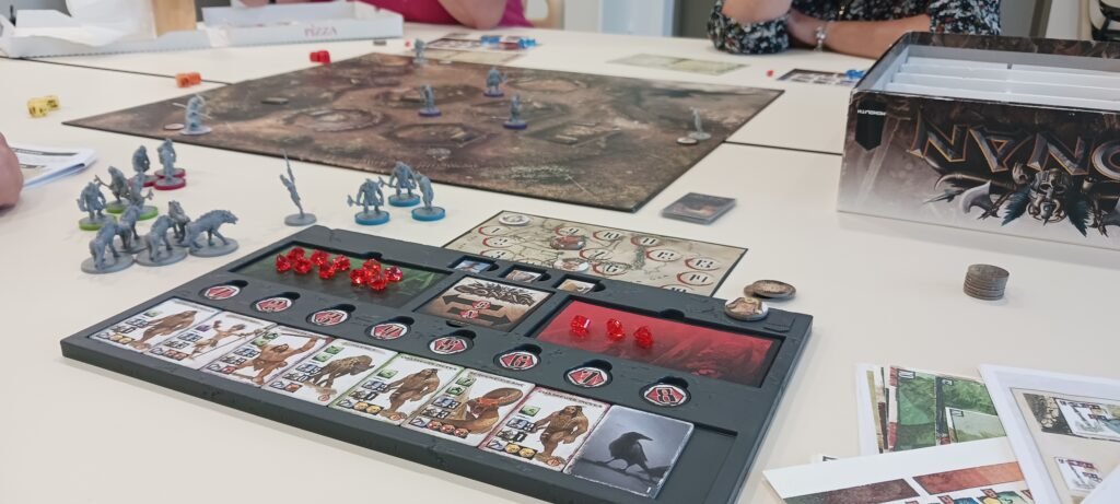 Soirée jeux à 4 autour de Conan