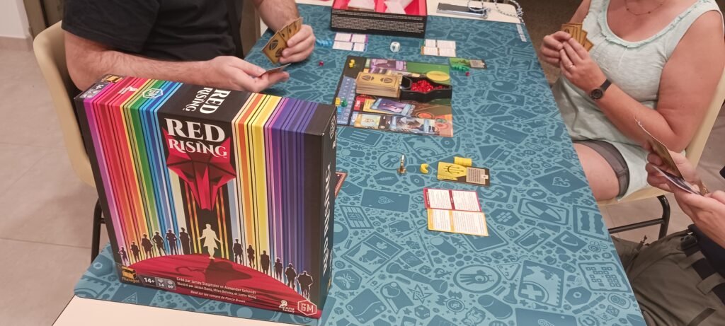 Red Risin en soirée jeux