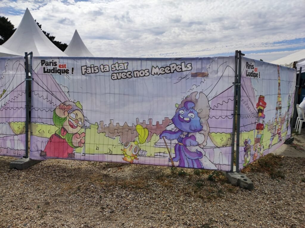 L'entrée du festival de Paris est Ludique