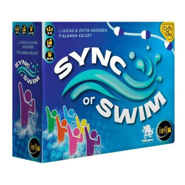 sync or swim en soirée jeu de société Iello
