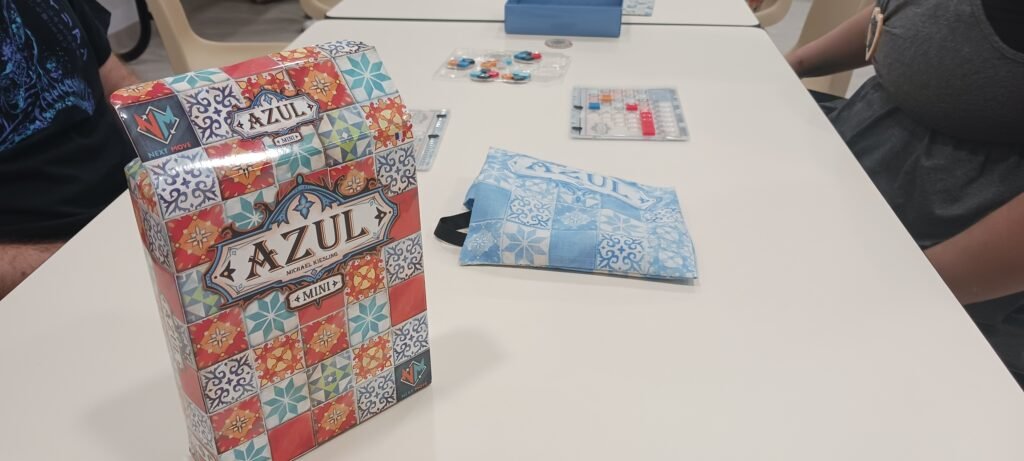 Azul Mini en soirée jeux.