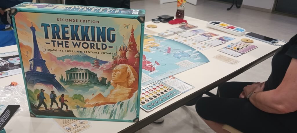 Trekking the world lors de notre soirée jeu.