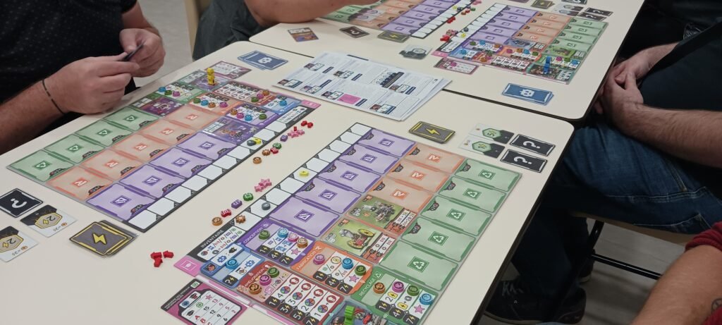 Une partie de Raising ROBOTS