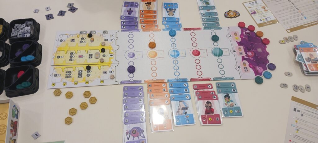 Une partie de zénith.