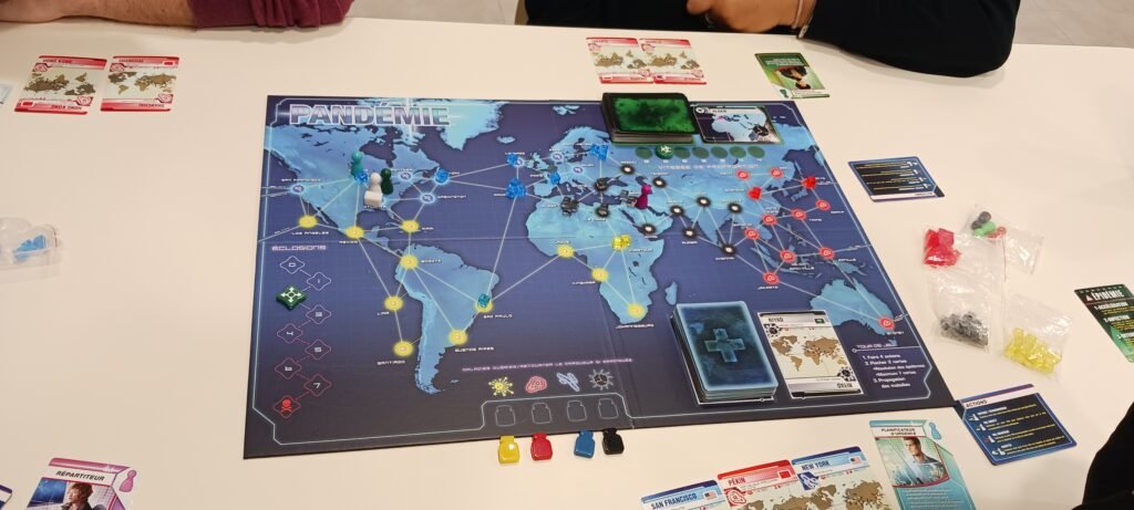 Plateau central de pandémie.