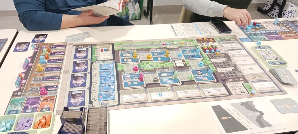 Plateau central de Galactic Cruise.