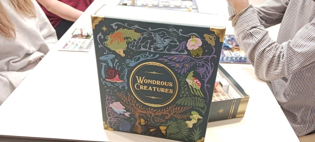 Wondrous Creatures joué lors de la soirée jeux.