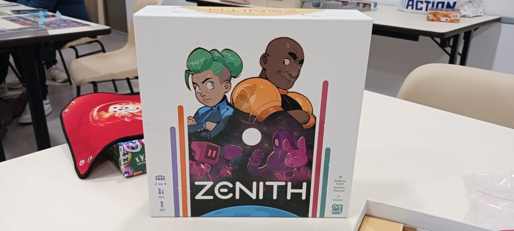 Zénith joué lors de soirée jeux.