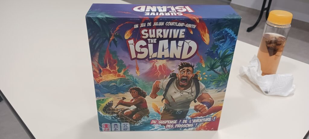 Le jeu de société Survive the island.