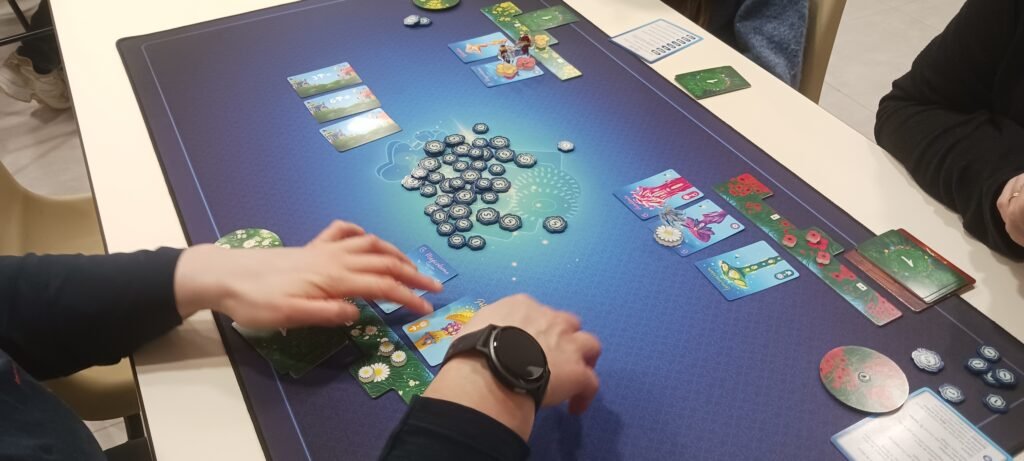 Une partie de Fairy Rings joueuses.