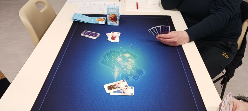 Une partie d'odin à 3 joueuses.